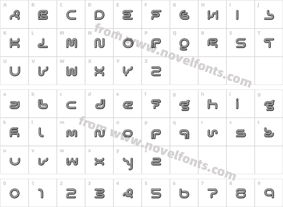 LexigraphCCharacter Map