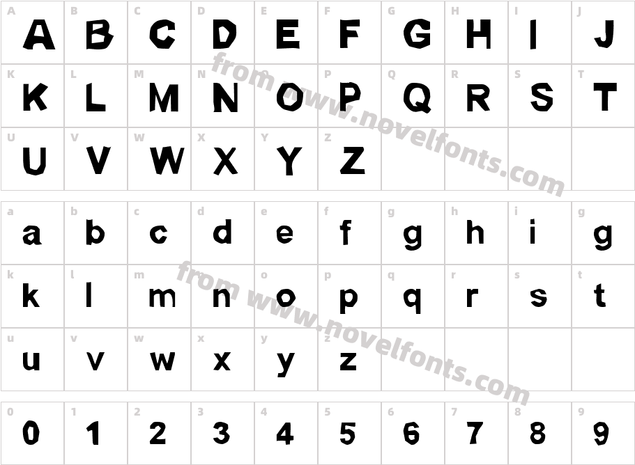 LickspittleCharacter Map