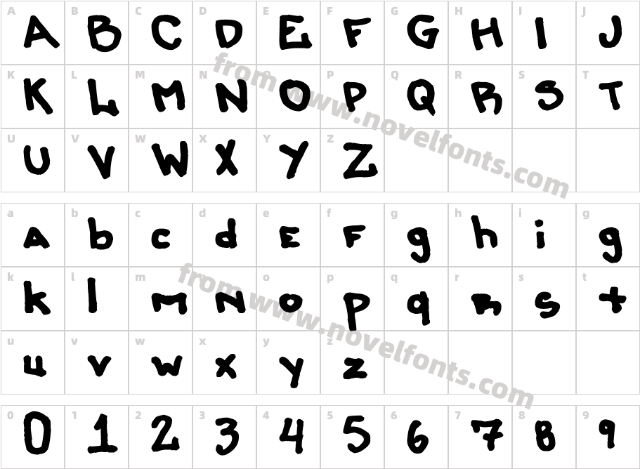 LiersonMattenhauerCharacter Map