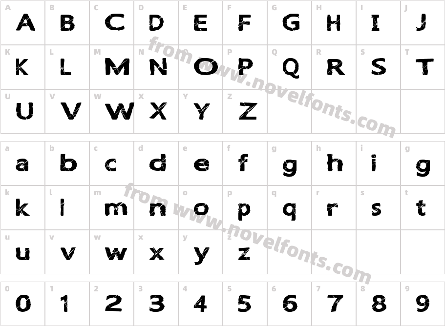 LightBreakCharacter Map