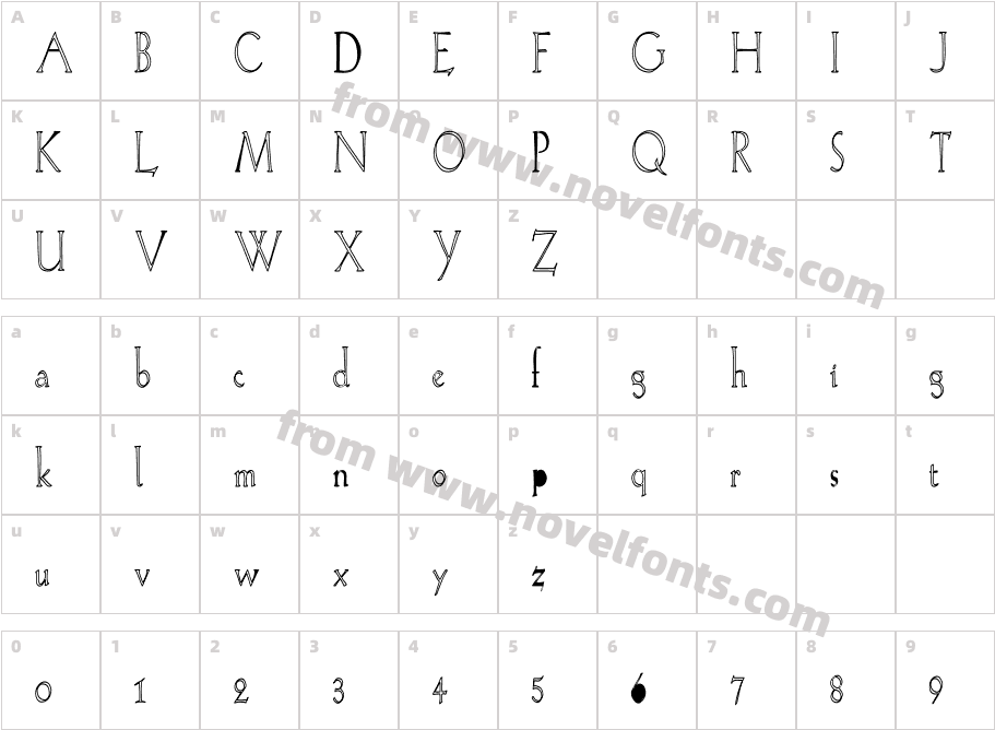 Lilith-LightHCCharacter Map