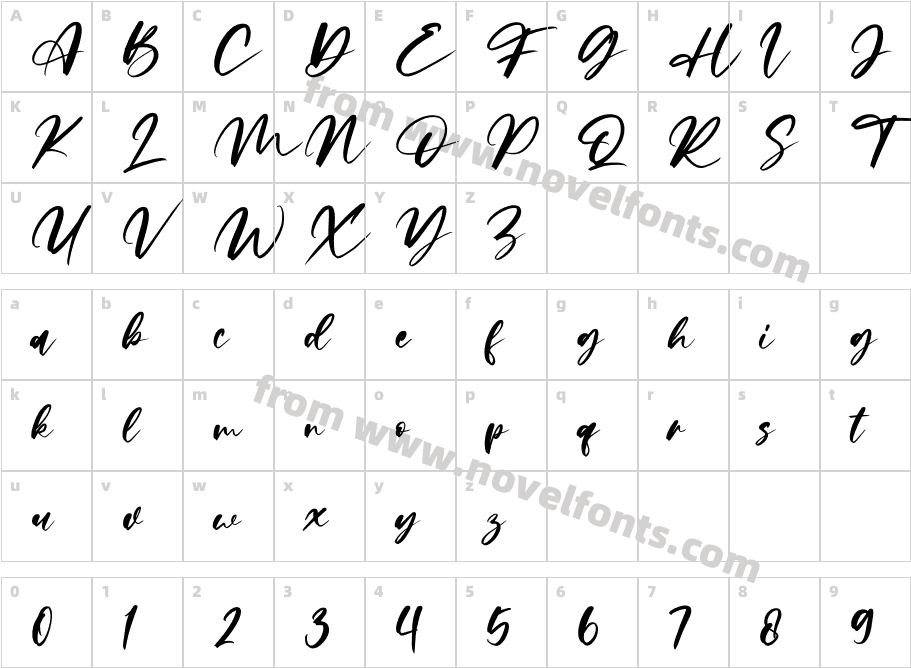 Limited EditionCharacter Map