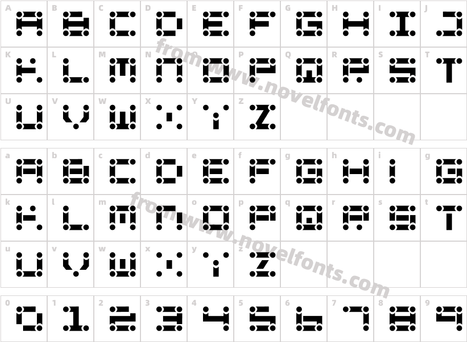 Lincoln ChainCharacter Map