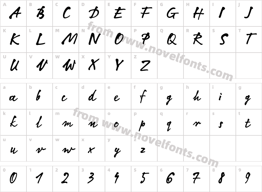 LinotypeNotec-RegularCharacter Map