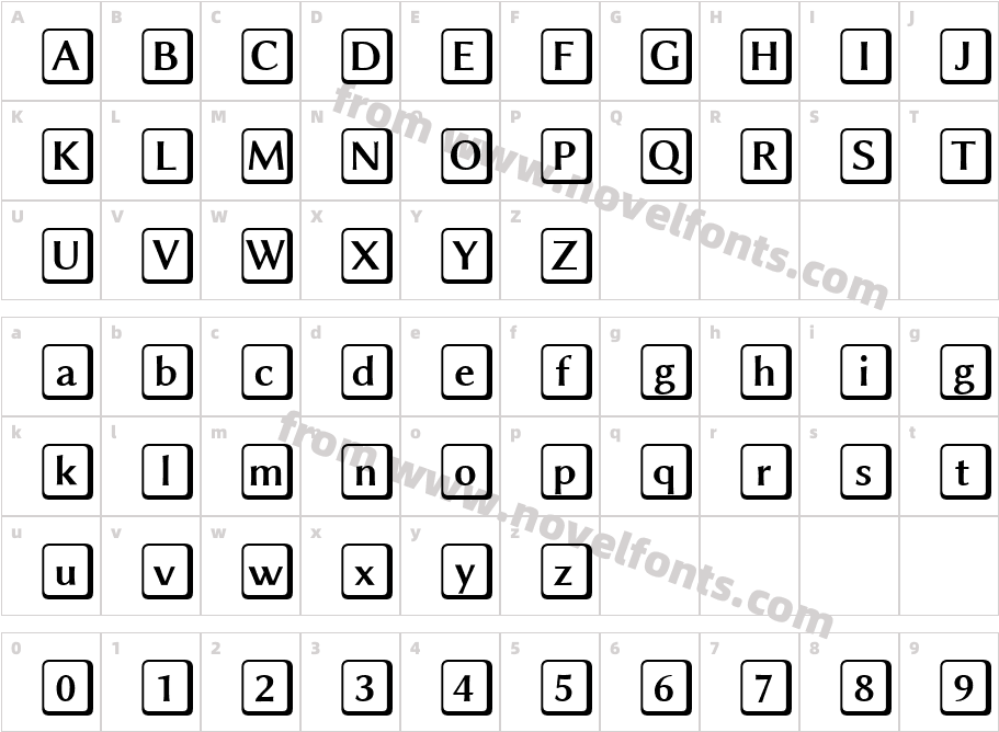 Linux Biolinum KeyboardCharacter Map