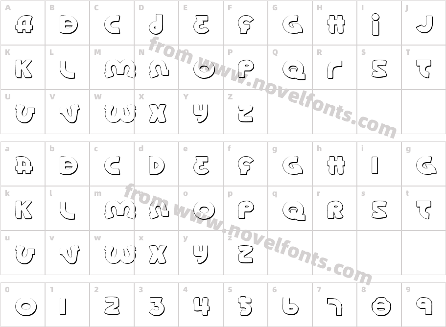 Lionel ShadowCharacter Map