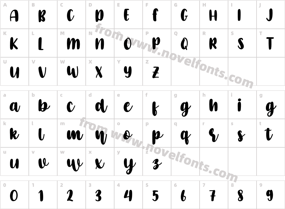 Little FarmhouseCharacter Map