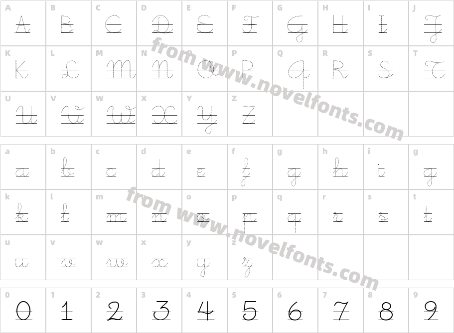 Little School 6Character Map