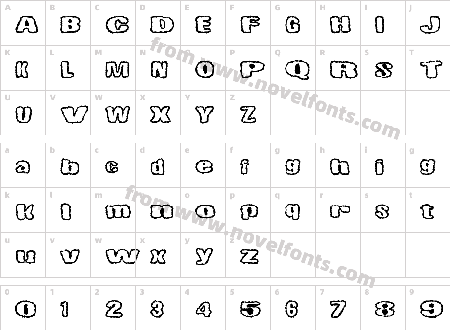 LittleSpookyCharacter Map