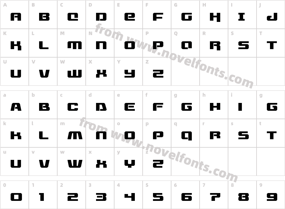 Livewired ExpandedCharacter Map