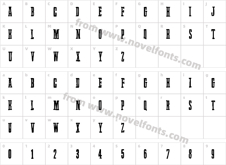 Llama GrazyCharacter Map