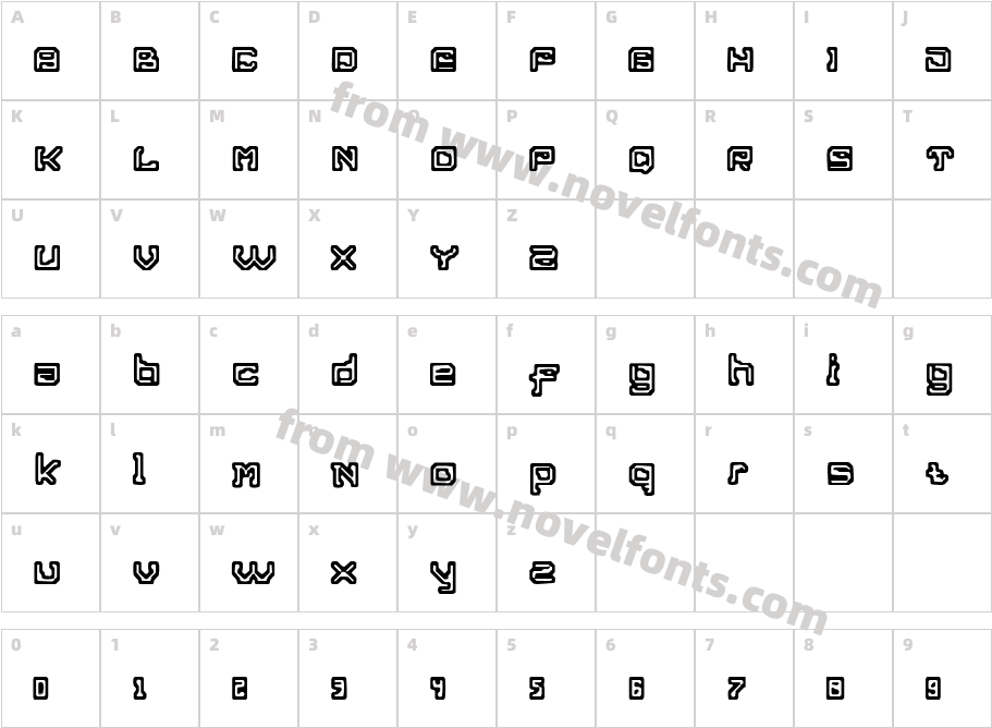 Lost passenger 5.0Character Map