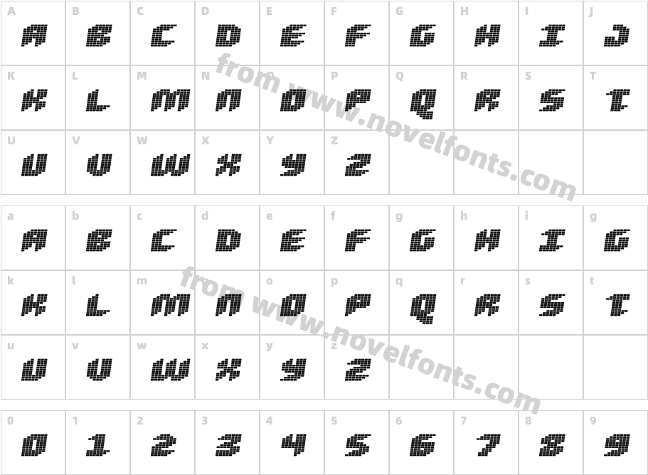 Loud noise SkewCharacter Map