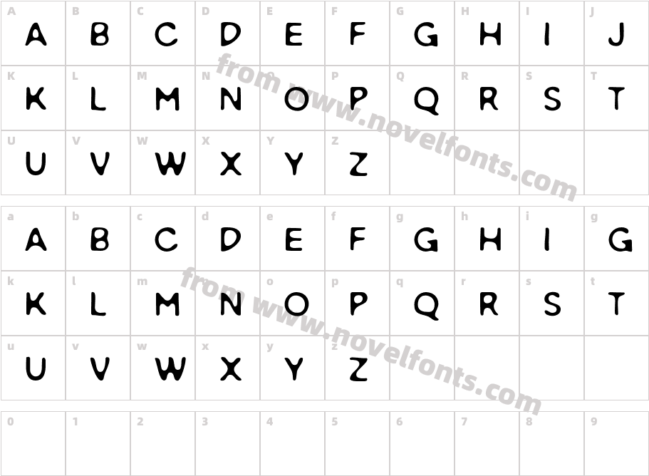 LoveBoardDEMOCharacter Map