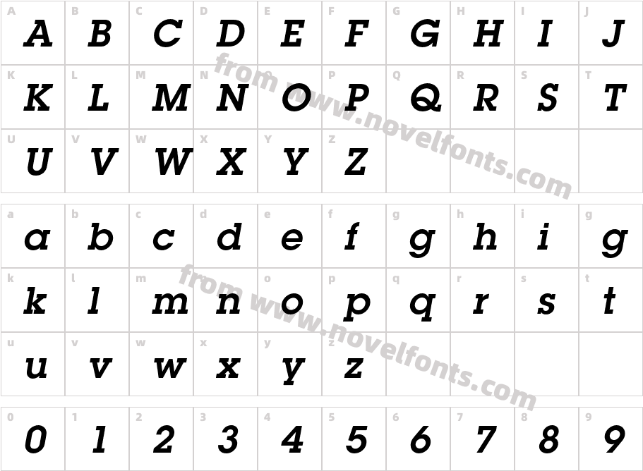 LubalinGraph-DemiObliqueCharacter Map