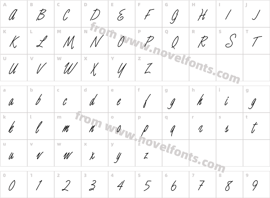 LuceTwo-BoldCharacter Map