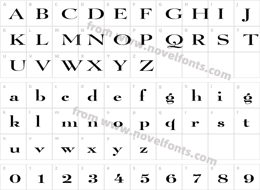 Luciano Extended NormalCharacter Map