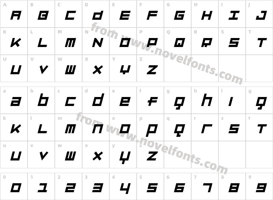 LuggageHeavyOblCharacter Map