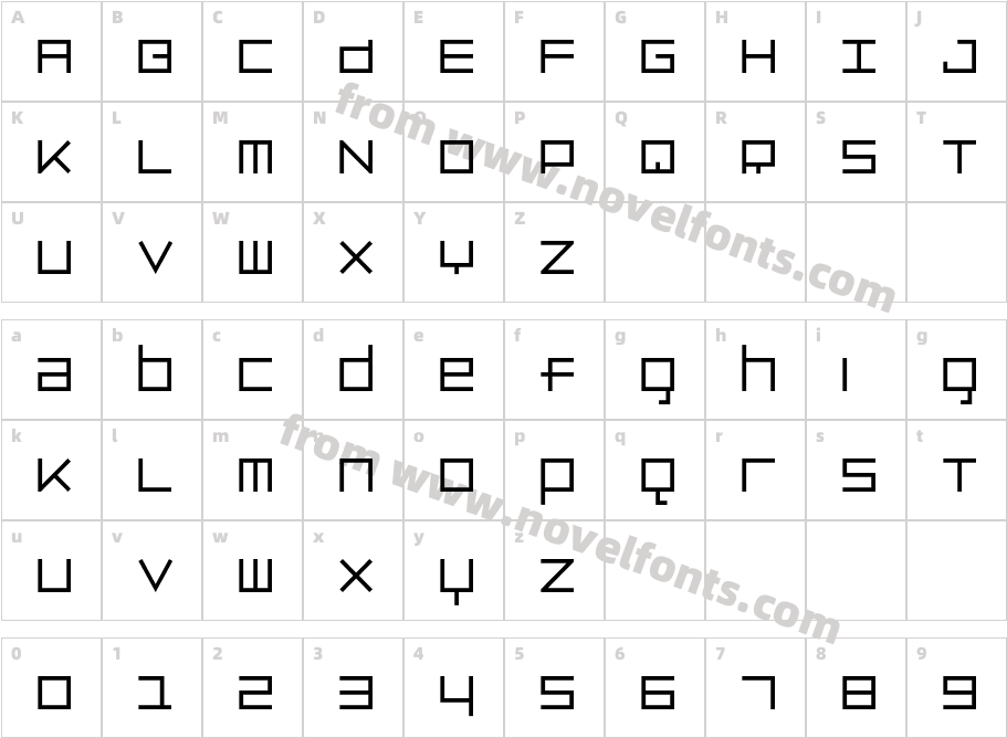 LuggageLightCharacter Map