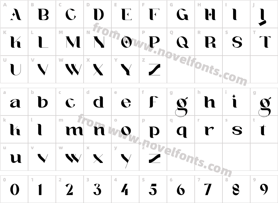 LugonRegularCharacter Map