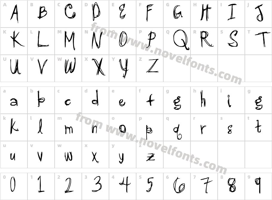 LuhyouoneCharacter Map