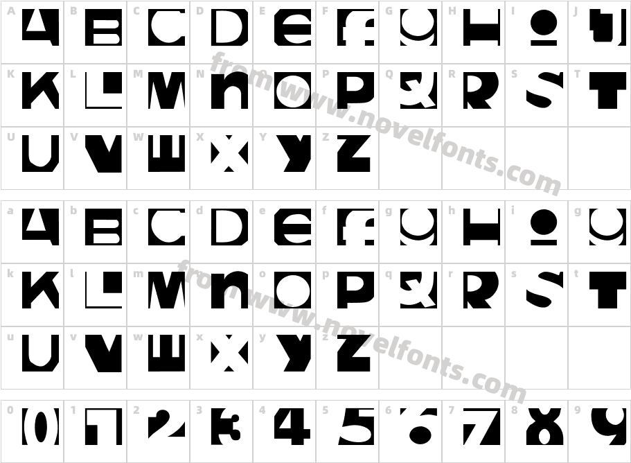 LunchboxCharacter Map