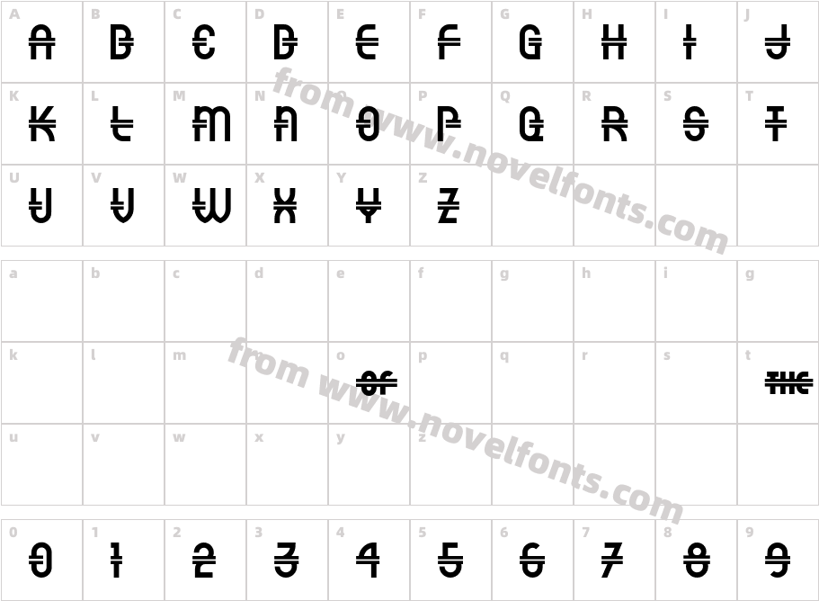 LuncheonetteCharacter Map