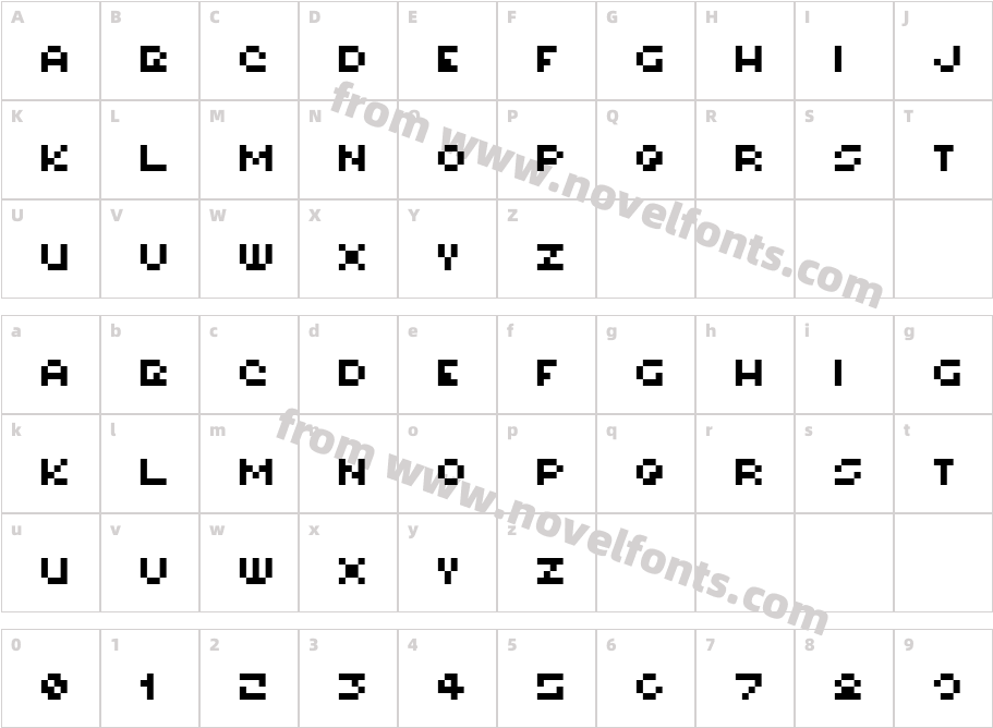 M WebCharacter Map