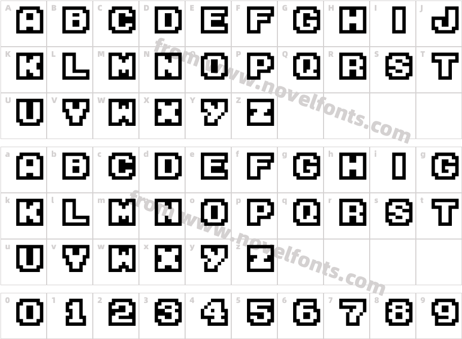 M04_FATAL FURYCharacter Map