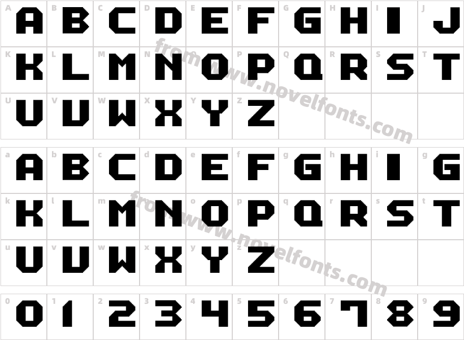 M12_MACH BIKERCharacter Map