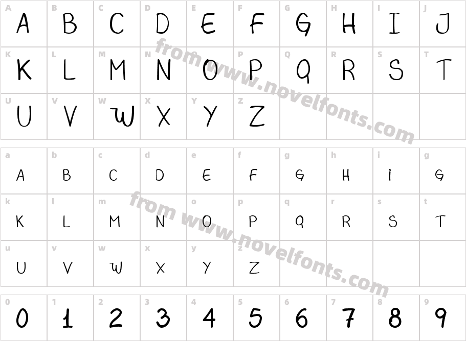 MAGBISCharacter Map