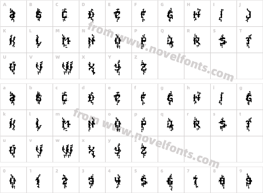 MB Poisoned TypeCharacter Map