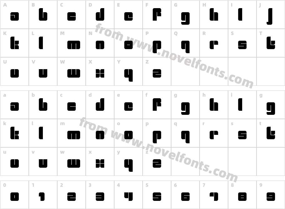 MD Collage ALCharacter Map