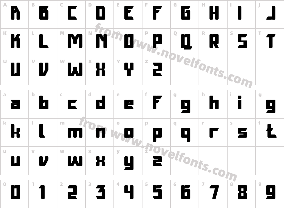 METAL KINGDOMCharacter Map