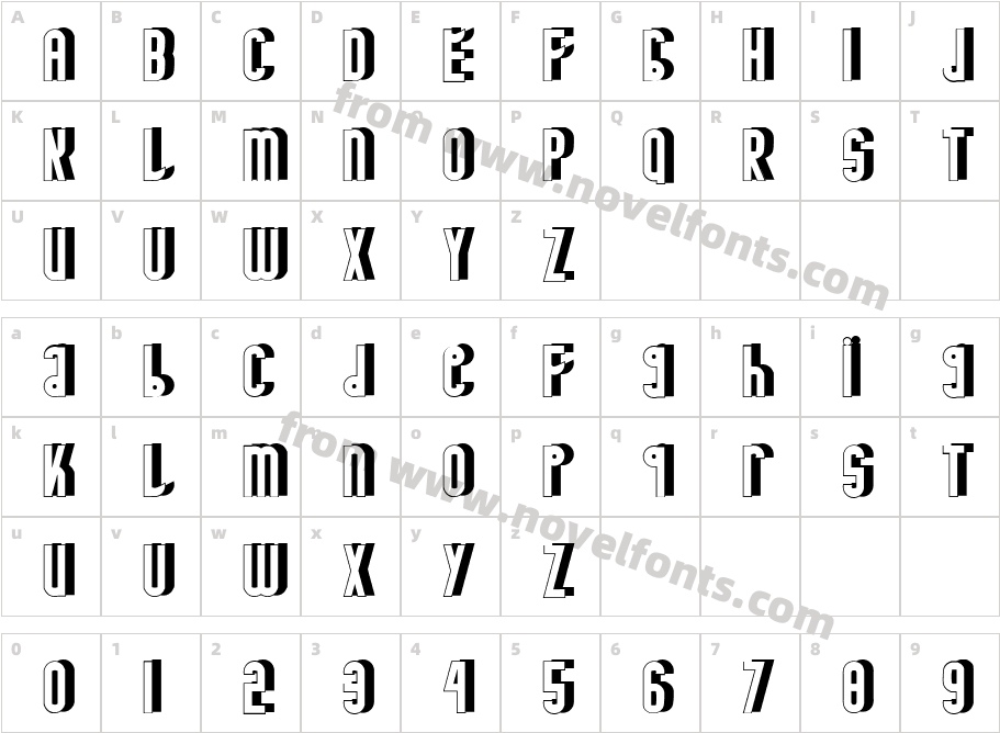 MINOTAURE shadowCharacter Map