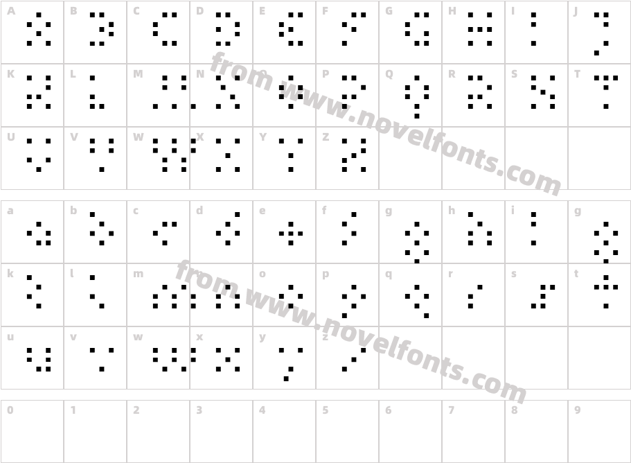 MIR  CommunicatorCharacter Map