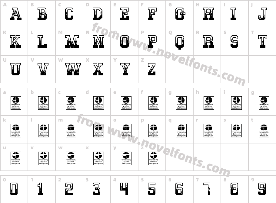 MIXIVA-FLAME demoCharacter Map