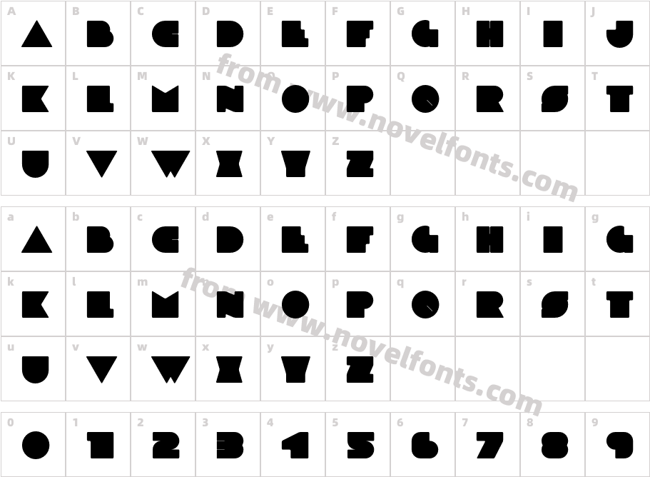 MOO!Character Map