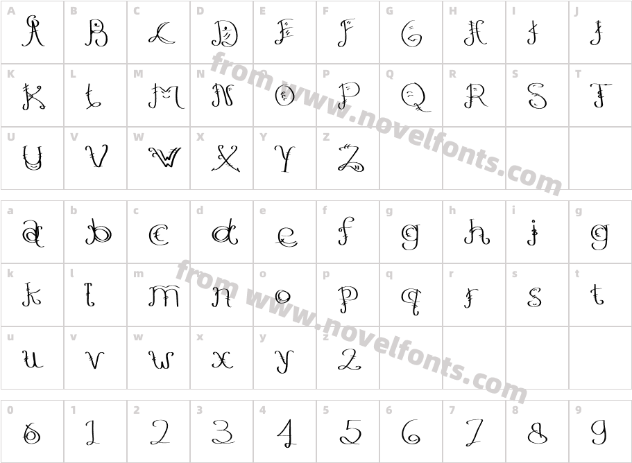 MOnstaRegularCharacter Map