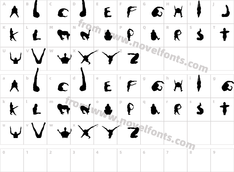 MUTTOPIACharacter Map