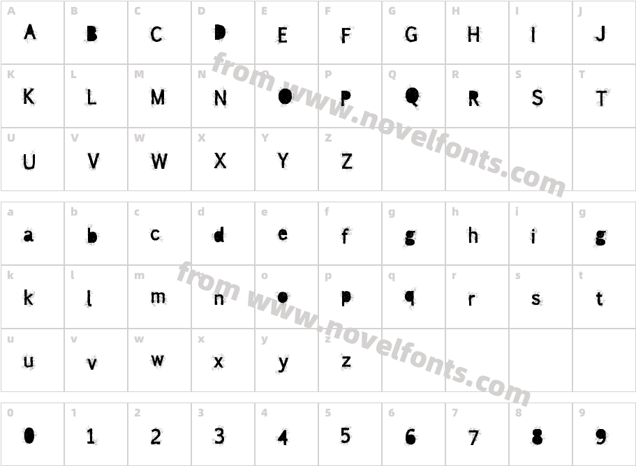 MagneticCharacter Map