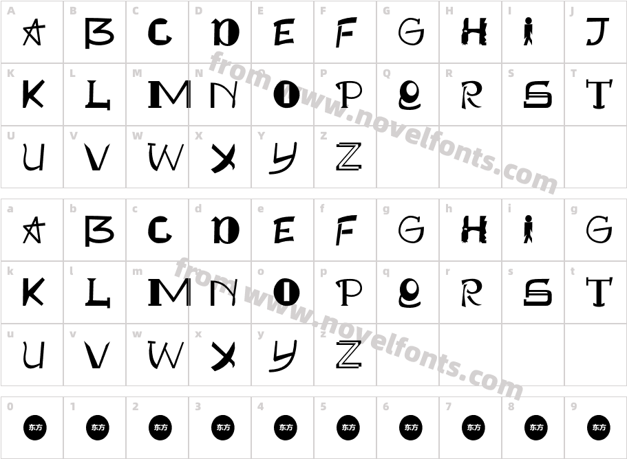 Maiden's Song OTCharacter Map