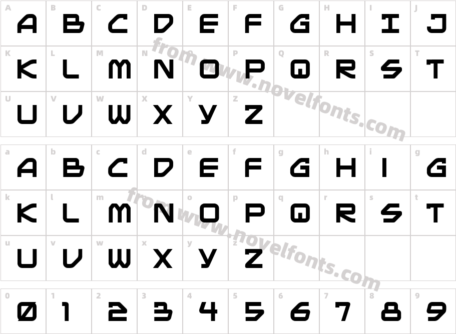 Mainframe BBCharacter Map