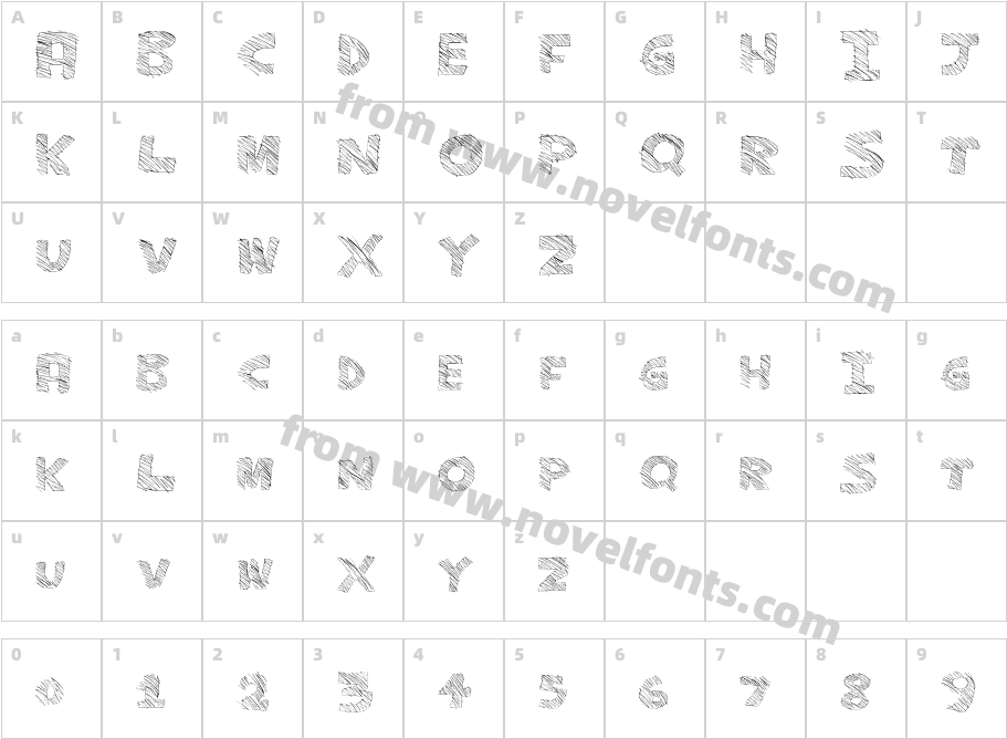 MajorSketchyCharacter Map