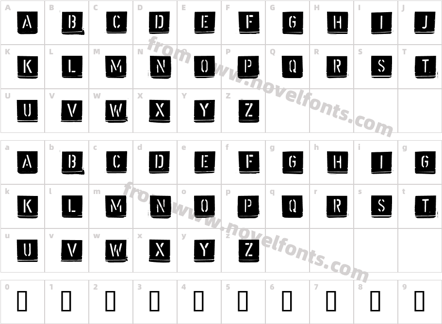 MalermeisterCharacter Map