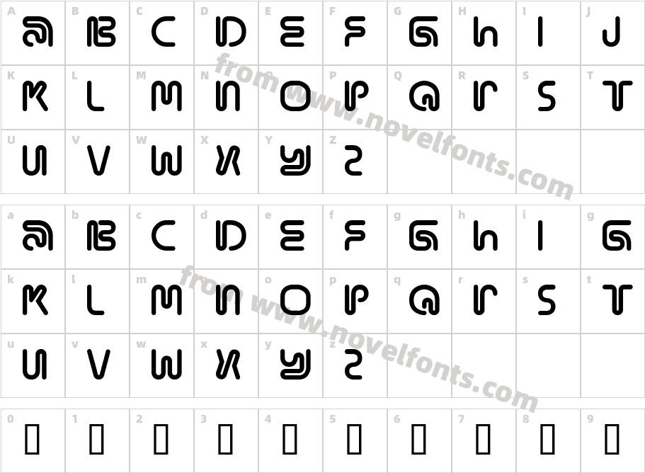 MamaRoundCharacter Map