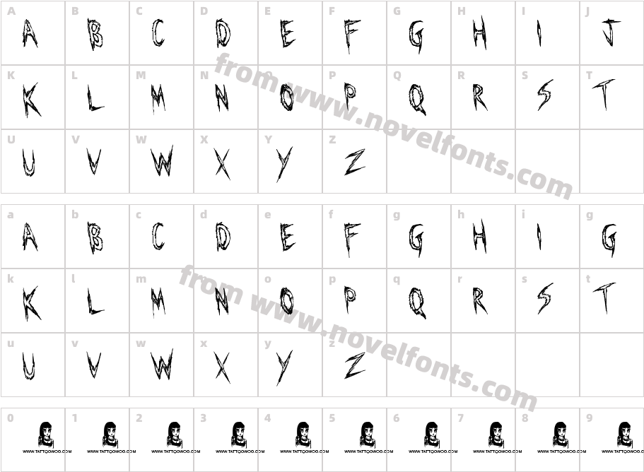 ManhunterCharacter Map