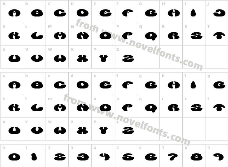 Manzyu__GCharacter Map