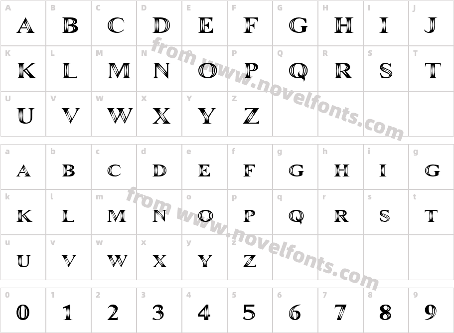 MaranalloCharacter Map