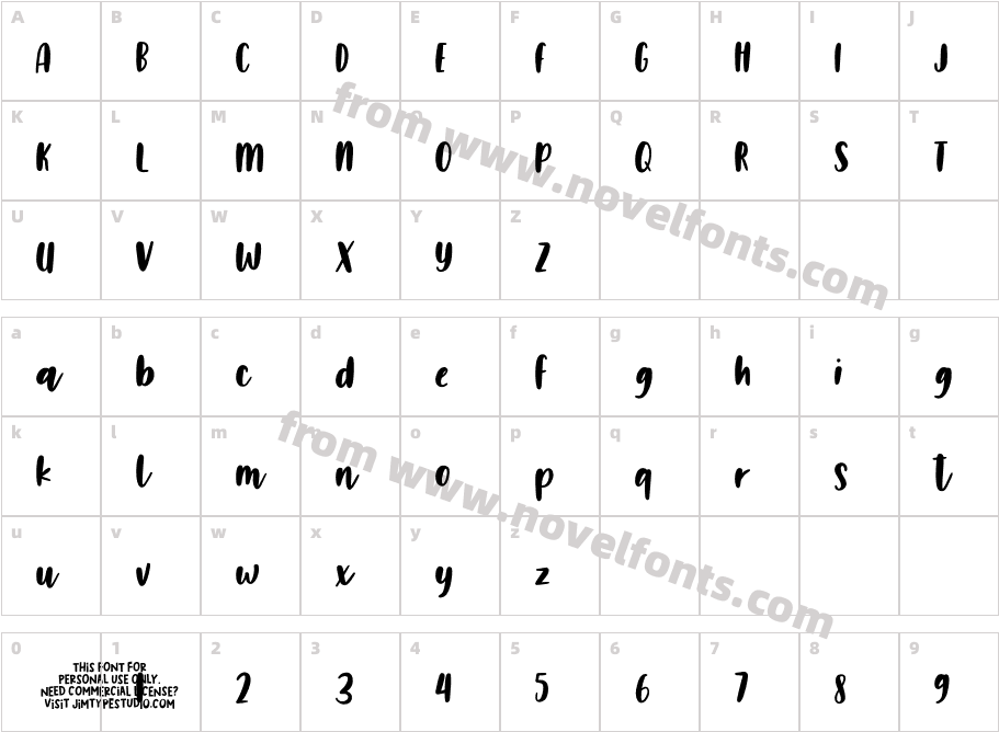 Marble_PERSONAL_USE_ONLYCharacter Map